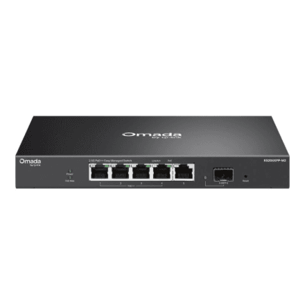 TP-LINK ES206XPP-M2 Omada 6-port halduslüliti PoE++
